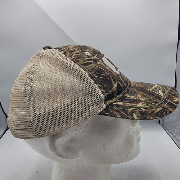 Dr Duck Adults Camo Trucker Hat Cap Adjustable Snapback Hunting Outdoor - Picture 4 of 9